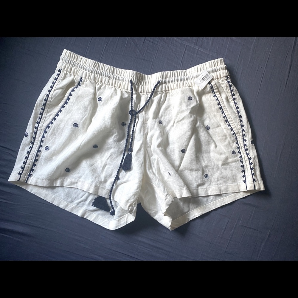 White Shorts